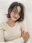 ナチュラルボブウェーブスタイル
