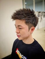 レジット メンズ ヘアサロン(LEGIT MEN's HAIR SALON)&nbsp;ラウンドジェット×ソフトツイスト