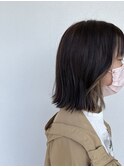 外ハネインナーカラー