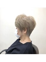 テルミークリニカルデザイン 北千里 ミセス50代60代ショートカット絶壁補正