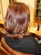 ヘア デザイン ラフィーネ(hair design raffine)の写真/89％自然成分『オーガニックカラー』カラーをする度に、髪がツヤやかに☆上質な深みのある色味の美髪へ。