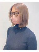 【松戸 石山】切りっぱなしボブ フェイスレイヤー