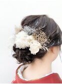 成人式 hair arrange
