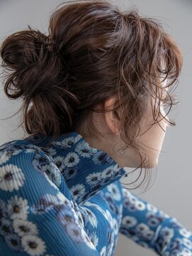 マイ ヘア デザイン 岡崎(MY hair design) ショコラアッシュ/ヘルシースタイル/ふんわりカール/岡崎/東岡崎