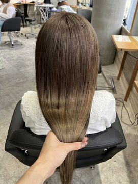 リーオオサカ(Lee Osaka) ブリーチカラー×髪質改善/kana