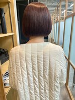 フレーム なんば店(FRAME)&nbsp;●ピンクブラウン×コロンとボブ