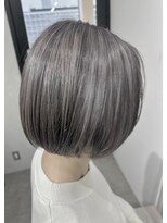 リグ 横浜(Lig.)&nbsp;グレージュカラーケアブリーチダークトーンダブルカラー