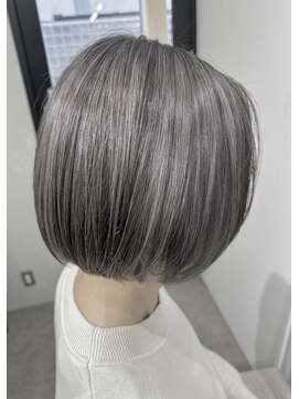 リグ 横浜(Lig.) グレージュカラーケアブリーチダークトーンダブルカラー