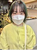 表参道ダブルカラーブリーチインナーカラー10代20代30代