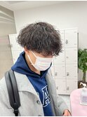 【岸本泰芽指名】波巻きパーマ/刈り上げマッシュ
