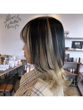 シン(shin) アンブレラカラー/ベージュカラー/グレージュカラー