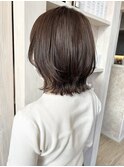 福山市Caaryくびれボブレイヤースタイルトレンド顔周りレイヤー