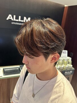 アルム オモテサンドウ(ALLM omotesando) 韓国風ヘア/髪質改善/メンズパーマ/カルマパーマ/マッシュウルフ
