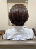 大人ショートボブ