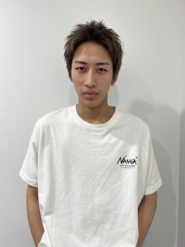 ヴェロ 福井(VeRO) 面長さんでも大丈夫♪ 似合わせスパイキー × グレージュ