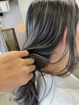 オーロル(AURORE) ハイライト、白髪ボカシ