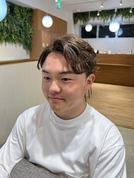 ビューブルー 亀戸錦糸町(VIEW BLUE) メンズカット/くせ毛/カラー