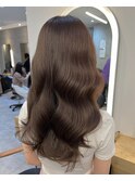 大人かわいい20代30代40代小顔ラベンダーグレージュ　Zina本八幡
