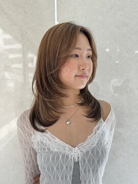 ステレオ 知立店(STEREO) ハイライトショートヘアダブルカラーレイヤーカットオージュア