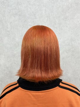 アン ブリーチ 大宮駅東口店(UN BLEACH) ビビットオレンジカラー♪