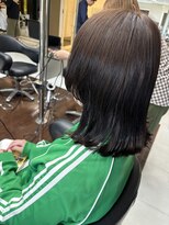 シャンプーボーイエイムス(SHAMPOO BOY aims) 顔まわりレイヤースタイル