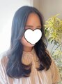 アグ ヘアー ルージュ 中百舌鳥店(Agu hair rouge)&nbsp;後れ毛と顔周りのレイヤーで韓国風ヘアに♪