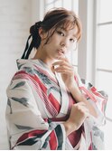 成人式/卒業式袴/七五三/ヘアメイク/ブライダル