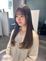 アム(amu)&nbsp;ロングレイヤー/姫レイヤー/シースルーバング/顔まわりカット