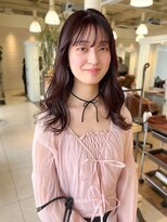 オブジェ シエル(obje't ciel)&nbsp;【obje’t ciel】透明感 艶髪pink brown【暮石　唯】