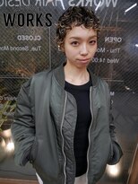 ワークス ヘアデザイン(WORKS HAIR DESIGN) デザインカラー ショートヘアパーマ
