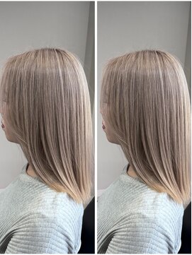 ソルヘアー(Sol.hair) 【white　beige】