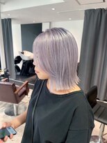 ロイス 神宮前(ROIS)&nbsp;ケアブリーチ/ミルクティーベージュ/髪質改善トリートメント/