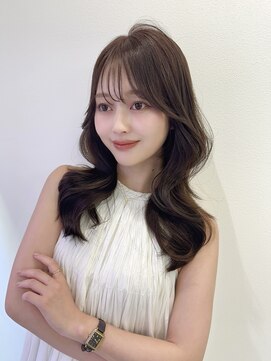 ハピネス 梅田茶屋町店(HAPPINESS) 韓国ヘア/レイヤー/顔周りカット/ブリーチなしカラー/髪質改善
