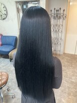 ヘアーグロウニコ(hair grow nico...)&nbsp;ロングとブルーブラックと髪質改善トリートメント