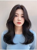 髪質改善 艶髪 愛され 韓国風 前髪カット 小顔 梅田