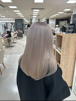 ケンジ 平塚ラスカ店(KENJE)&nbsp;ブリーチ2回グレージュカラー