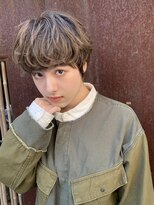 プロス(Pros)&nbsp;マッシュショート/ハイライトベージュ/表参道