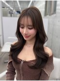 韓国くびれヘア×ショコラグレージュカラー○伊藤