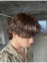 フォルテ 草薙店 forte草薙【ブロンドハイライト×グランジパーマ】池田健人