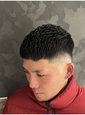 クロップスタイル×スキンフェード