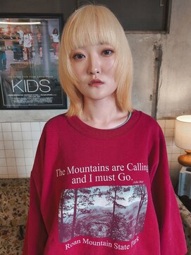 ブリコ(Brico) ソフトレイヤーにブロンドヘアのMIX