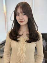 エアー 青山(AIR)&nbsp;韓国/レイヤーカット/顔周り/前髪カット/ストレート