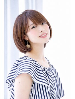 ハープット 府中けやき並木店(HearPut)の写真/【京王線府中駅徒歩3分】忙しい朝もお任せ♪骨格に合わせた似合わせショートで、あなたの魅力を最大限に♪