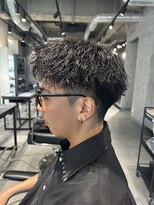 スタッド 松戸(stud. Men‘s)&nbsp;ツイストスパイラルパーマ刈り上げマッシュ