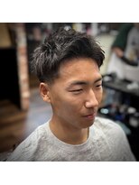 バーバーファースト(BARBER FIRST) テーパーフェード+スパイキーショート