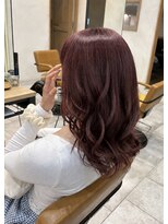 ラボヌールヘアーグレース 門前仲町店(La Bonheur hair grace)&nbsp;ピンクメッシュ/くびれレイヤー/シースルー/ショートボブ