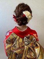 アース 柏店(HAIR&MAKE EARTH)&nbsp;成人式アップヘア