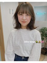 ウィットサークル(wit circle)&nbsp;オリーブベージュカラー◎