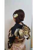 お着物アップスタイル