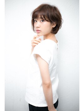 ヘアー アトリエ トゥルー(hair atelier true) ☆耳かけアゴラインショート☆